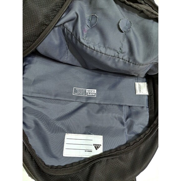 Adidas Backpack Black Load Spring Bookbag Multiple Pockets Laptop Y2K - Picture 8 of 11